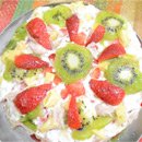 Fresh Fruit Cake in Microwave