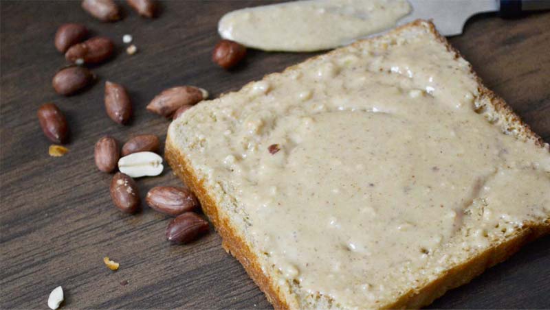 homemade-easy-peanut-butter-crunchy-no-oil-peanut-butter-eggless-peant-butter-vegan-recipe