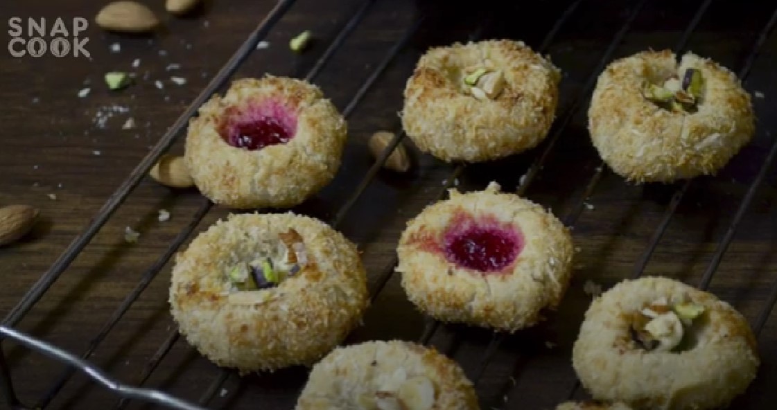 How to make Wholewheat Jam biscuits